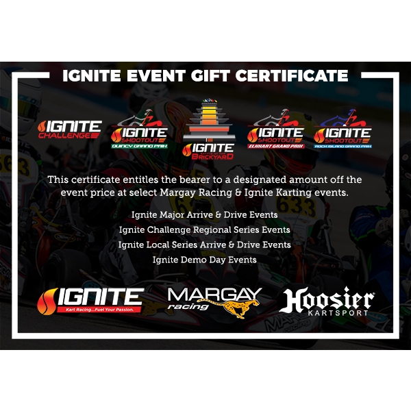 Ignite Event<br />Gift Certificate<br />